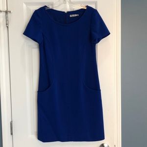 Eliza J blue dress